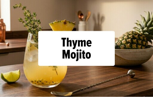 Thyme Mojito: doorklikplaatje naar cocktailpagina